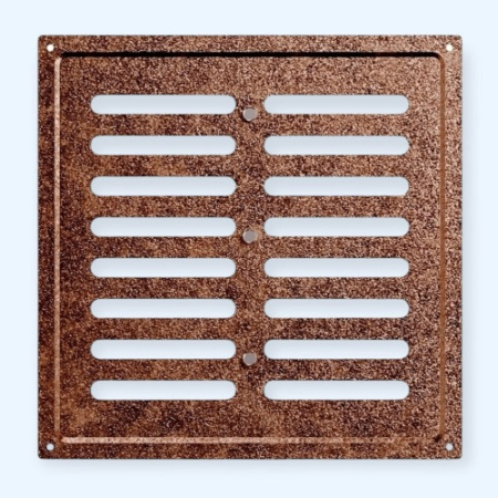 2525MER Antique copper ERA Решетка вентиляционная MER регулируемая 250х250 окраш.сталь Antique copper ERA